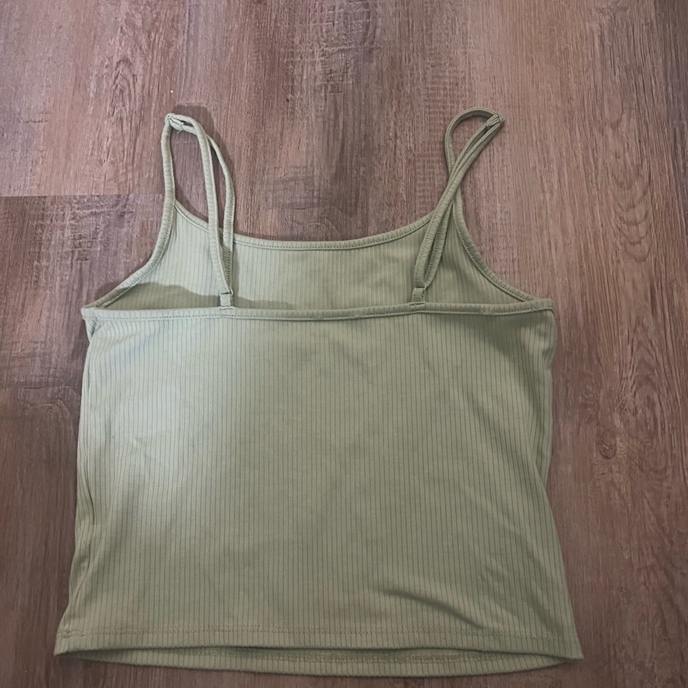 Pastel green American Eagle crop tank